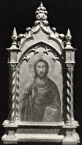 Foto Reali — Vanni Andrea - sec. XIV/ XV - Cristo Redentore benedicente — insieme